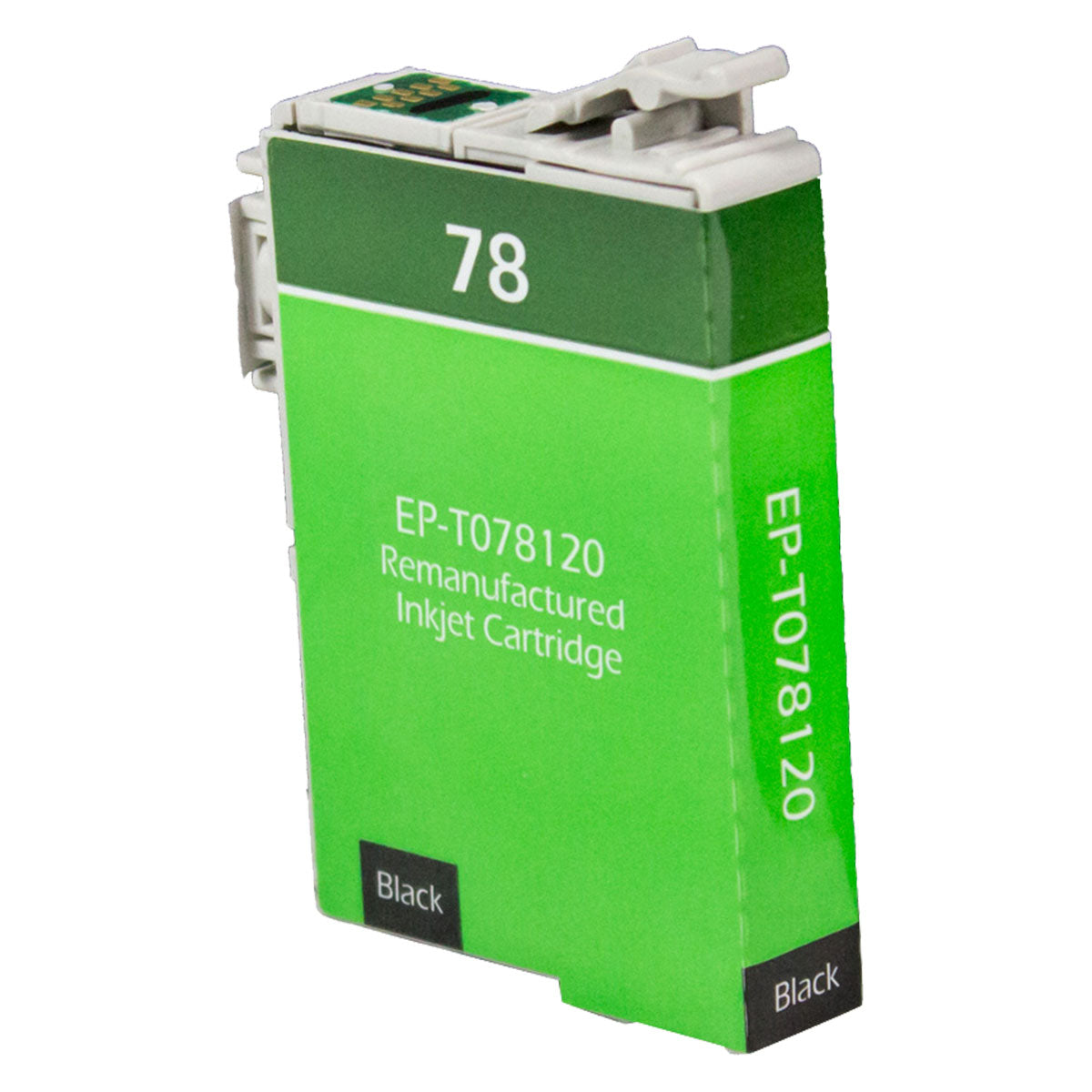 Remanufactured Black Ink Cartridge for Epson ARTISAN 50 / STYLUS PHOTO R260 + More 9ML (T078120 / 78)