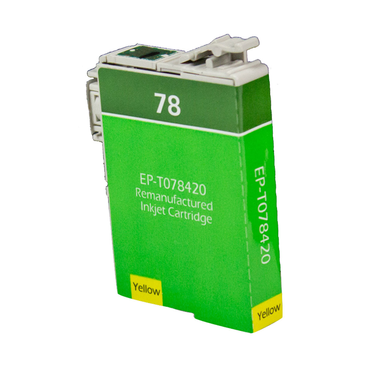 Remanufactured Yellow Ink Cartridge for Epson ARTISAN 50 / STYLUS PHOTO R260 + More 9ML (T078420 / 78)