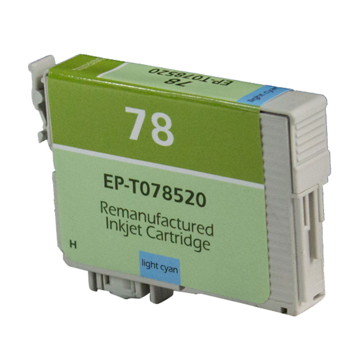 Remanufactured Light Cyan Ink Cartridge for Epson ARTISAN 50 / STYLUS PHOTO R260 + More 9ML (T078520 / 78)