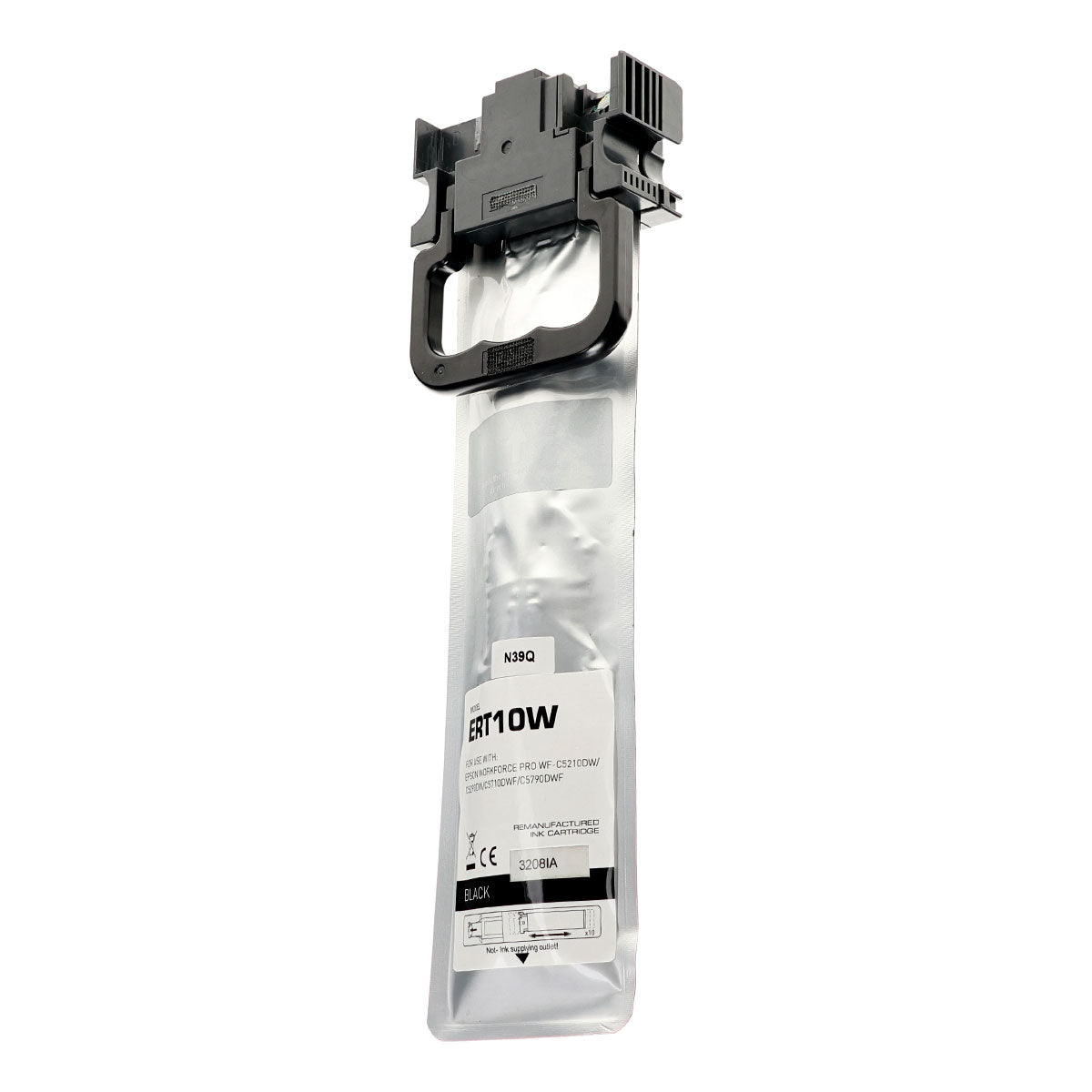 Remanufactured Black Ink Cartridge for Epson WORKFORCE PRO WF-C5390 / WORKFORCE PRO WF-C5890 5K High Yield (T10W100)