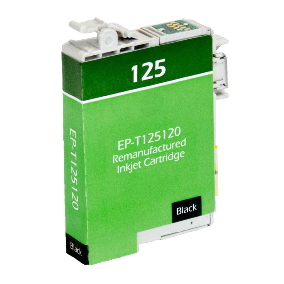 Remanufactured Black Ink Cartridge for Epson STYLUS NX125 / STYLUS NX127 + More (T125120 / 125)