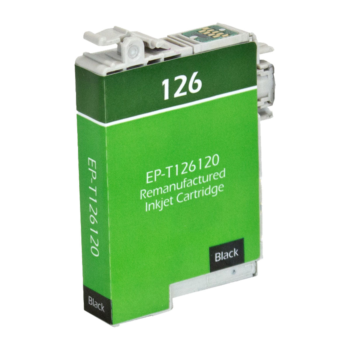 Remanufactured Black Ink Cartridge for Epson STYLUS NX330 / STYLUS NX430 + More (T126120 / 126)