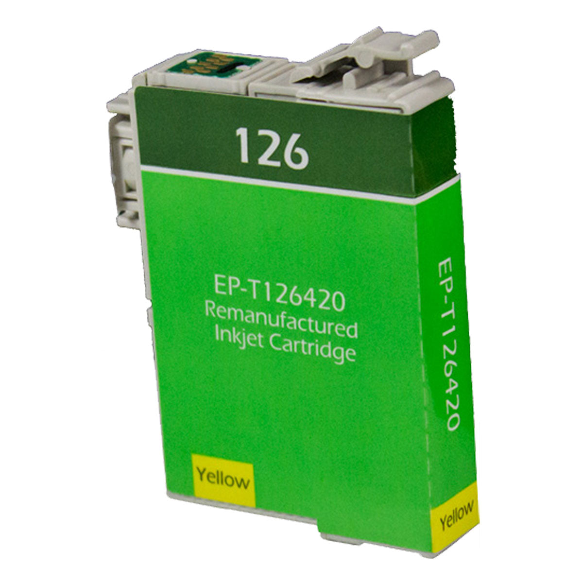 Remanufactured Yellow Ink Cartridge for Epson STYLUS NX330 / STYLUS NX430 + More (T126420 / 126)
