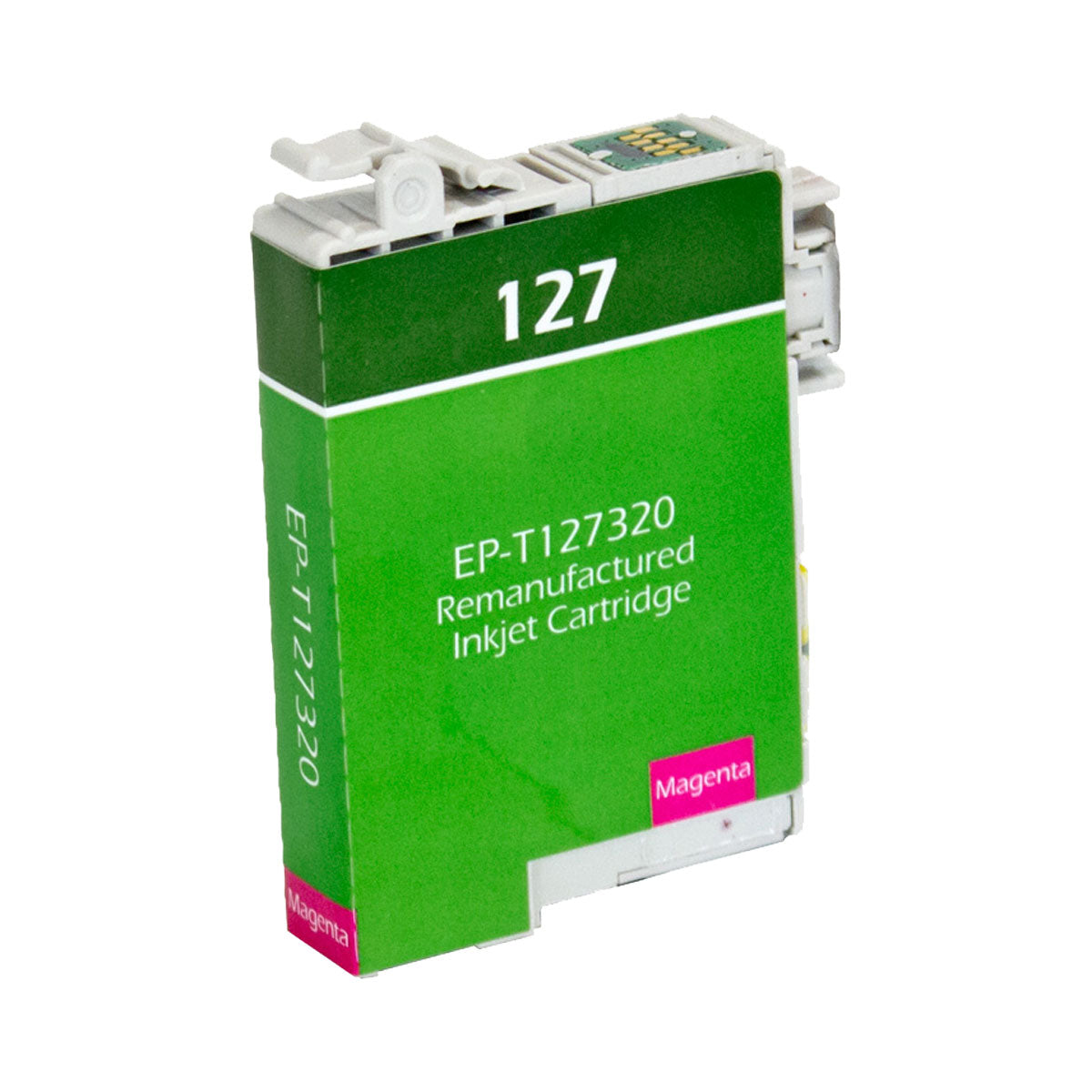 Remanufactured Magenta Ink Cartridge for Epson STYLUS NX625 / WORKFORCE 545 + More (T127320 / 127)