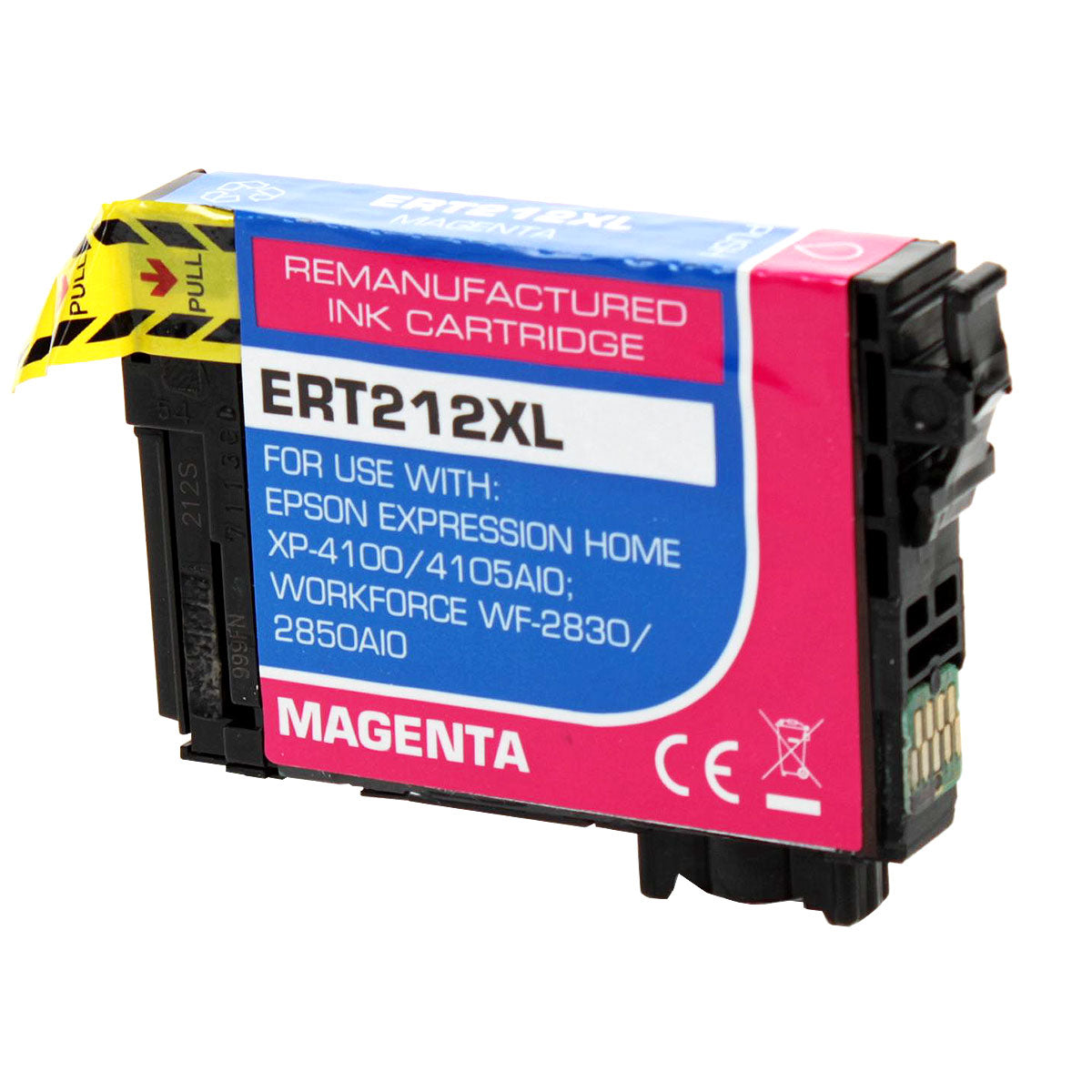 Remanufactured Magenta Ink Cartridge for Epson WORKFORCE WF-2830 / WORKFORCE WF-2850 + More (T212XL320 / 212XL)