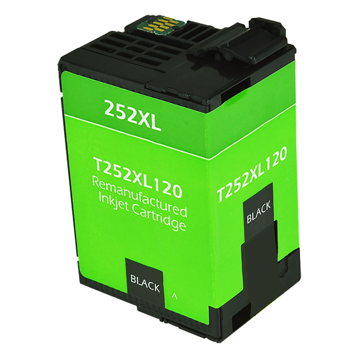 Remanufactured Black Ink Cartridge for Epson WORKFORCE WF-3620 / WORKFORCE WF-3640 + More 1.1K High Yield (T252XL120 / 252XL)