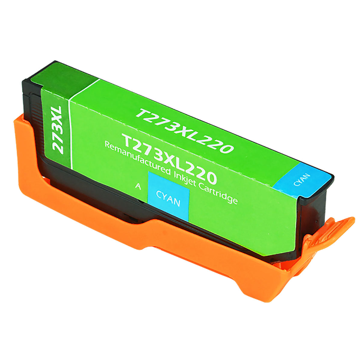 Remanufactured Cyan Ink Cartridge for Epson EXPRESSION XP-600 / EXPRESSION XP-610 + More (T273XL220 / 273XL)