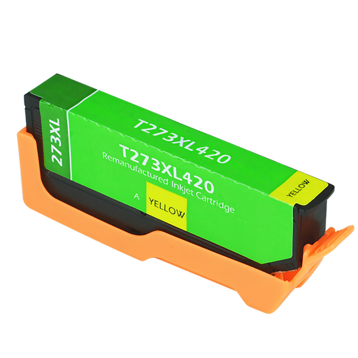 Remanufactured Yellow Ink Cartridge for Epson EXPRESSION XP-600 / EXPRESSION XP-610 + More (T273XL420 / 273XL)