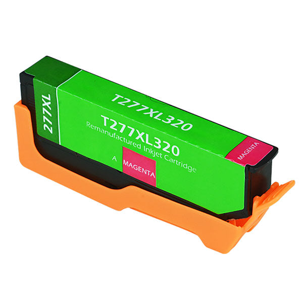 Remanufactured Magenta Ink Cartridge for Epson EXPRESSION PHOTO XP-850 / EXPRESSION PHOTO XP-860 + More (T277XL320 / 277XL)