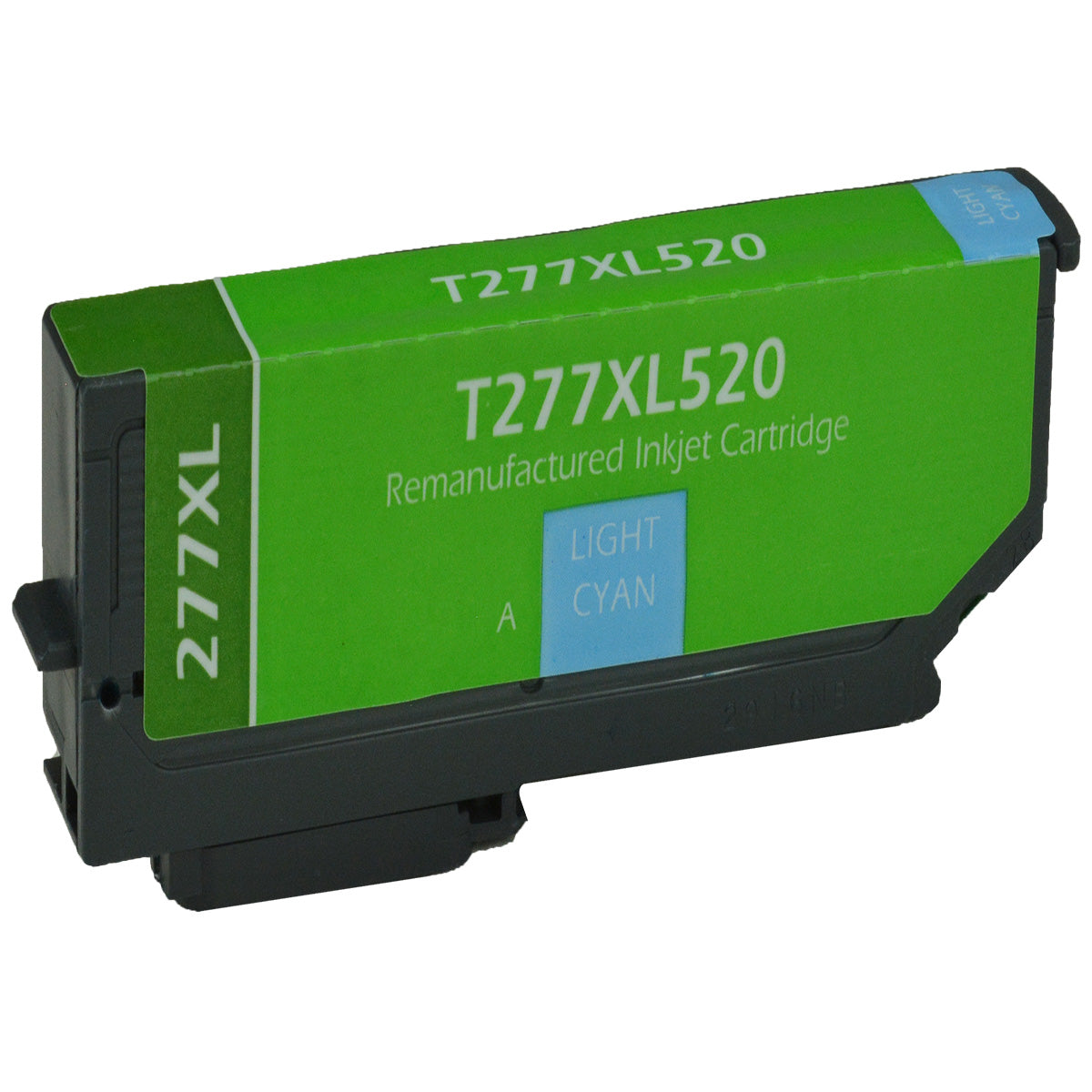 Remanufactured Light Cyan Ink Cartridge for Epson EXPRESSION PHOTO XP-850 / EXPRESSION PHOTO XP-860 + More (T277XL520 / 277XL)