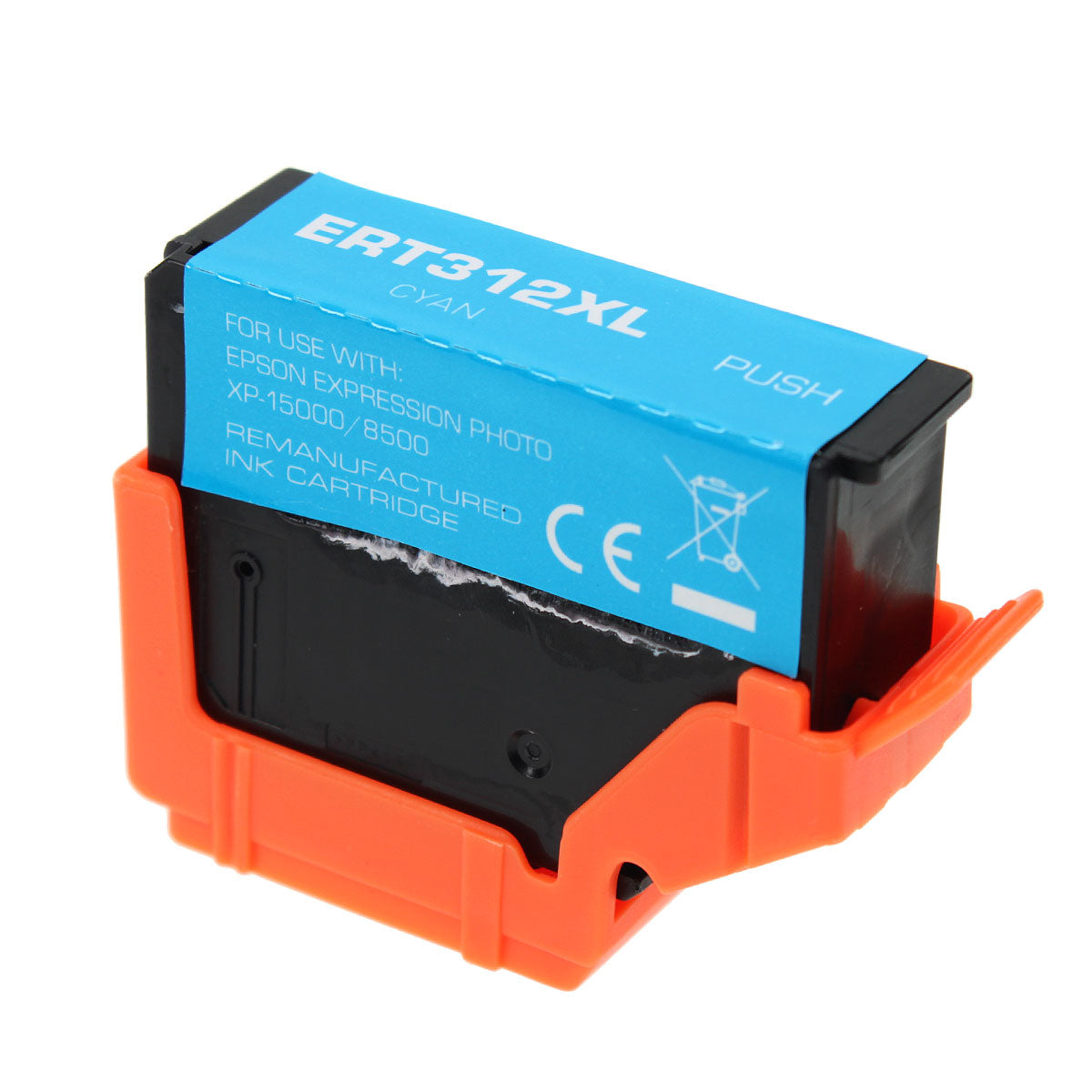 Remanufactured Photo Cyan Ink Cartridge for Epson PHOTO HD XP-15000 / PHOTO XP-8500 + More (T312XL220 / 312XL)