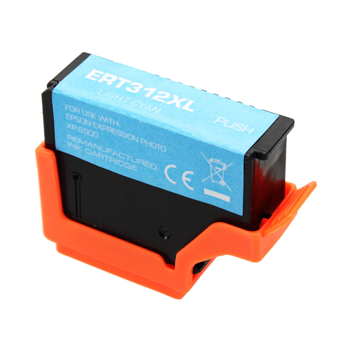 Remanufactured Light Cyan Ink Cartridge for Epson PHOTO HD XP-15000 / PHOTO XP-8500 + More (T312XL520 / 312XL)