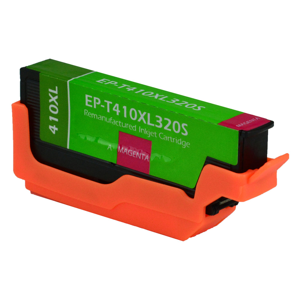 Remanufactured Magenta Ink Cartridge for Epson EXPRESSION XP-530 / EXPRESSION XP-630 + More (T410XL320S / 410XL)