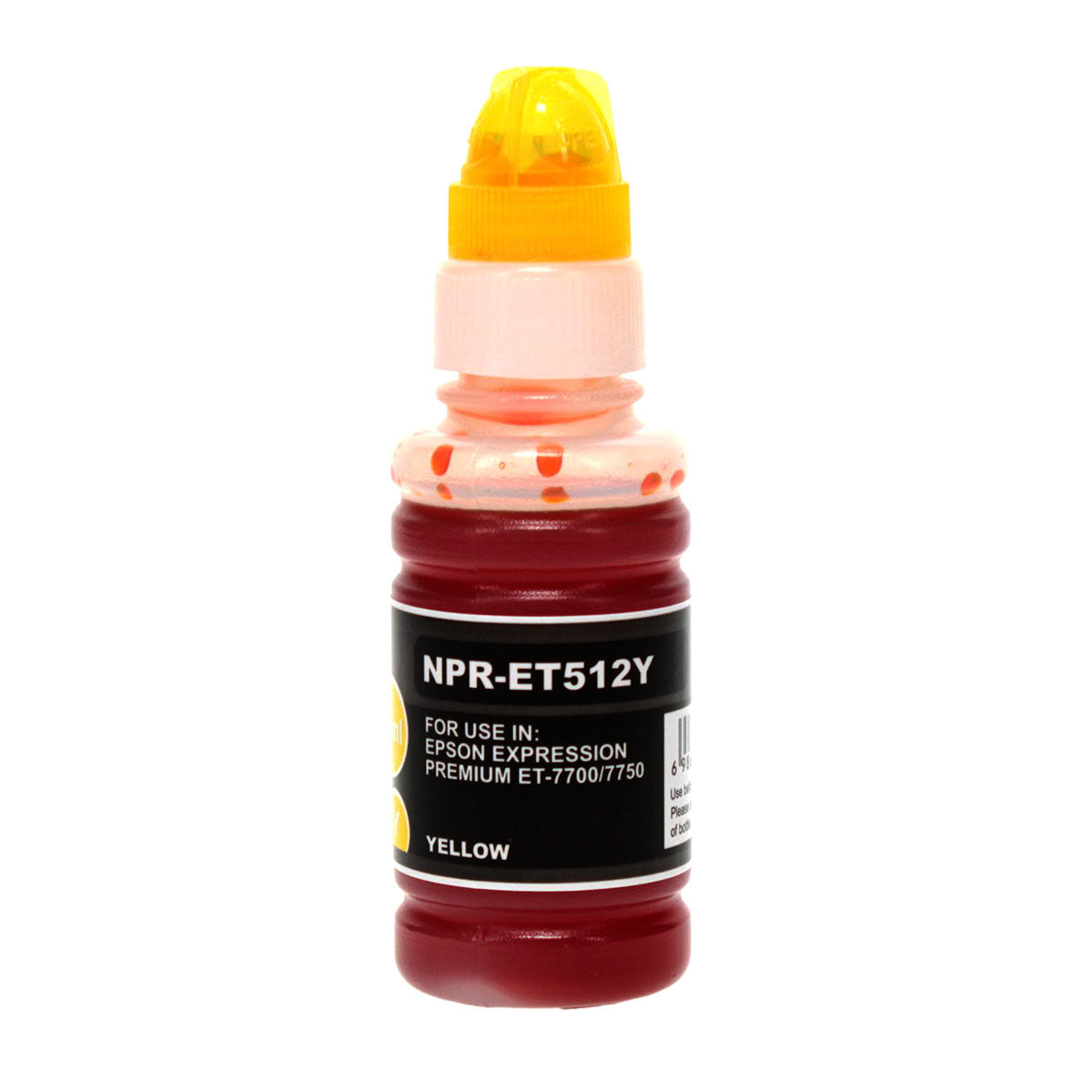 Remanufactured Yellow Ink Cartridge for Epson EXPRESSION ET-7700 / EXPRESSION ET-7750 5K Yield (512 / T512420)