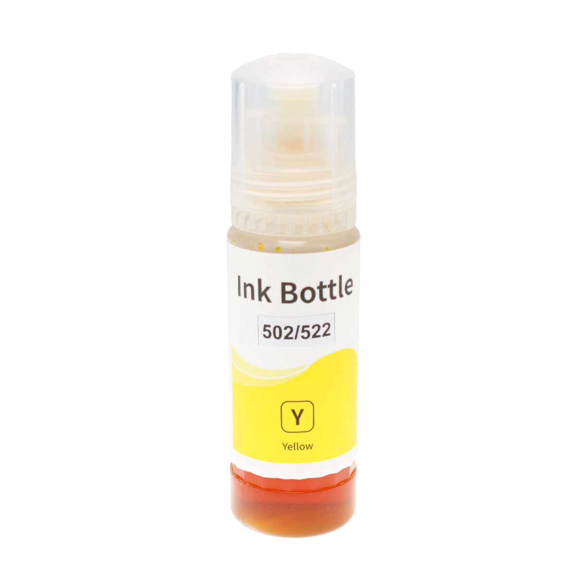 Remanufactured Yellow Ink Cartridge for Epson ECOTANK ET-2400 / ECOTANK ET-2720 + More 7.5K Yield (T522420 / 522)