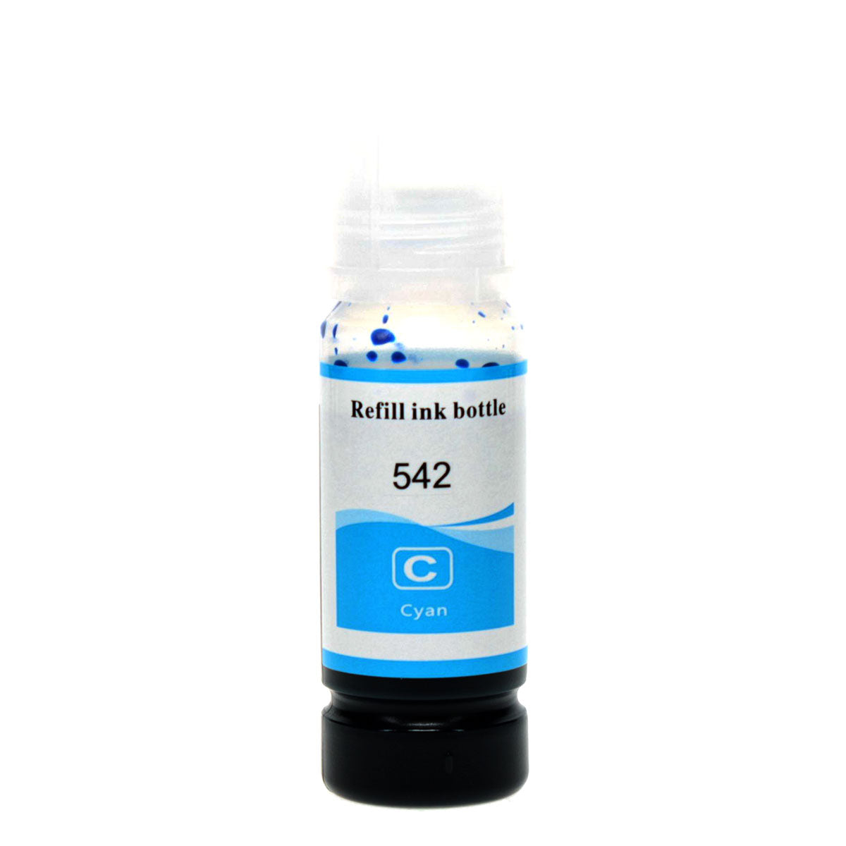 Remanufactured Cyan Ink Cartridge for Epson ECOTANK PRO ET-16600 / ECOTANK PRO ET-16650 + More (T542220 / 542)