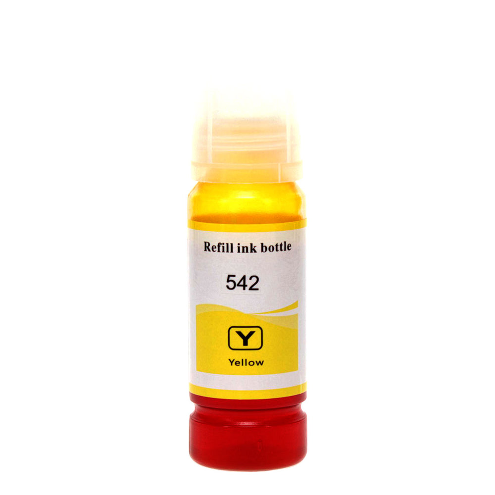Remanufactured Yellow Ink Cartridge for Epson ECOTANK PRO ET-16600 / ECOTANK PRO ET-16650 + More (T542420 / 542)