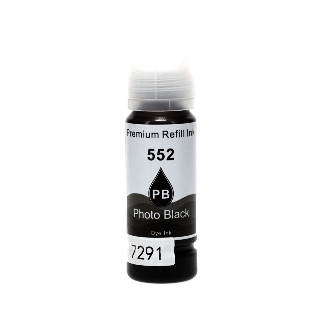 Remanufactured Photo Black Ink Cartridge for Epson ECOTANK ET-8500 / ECOTANK PHOTO ET-8500 + More (T552120-S / 552)