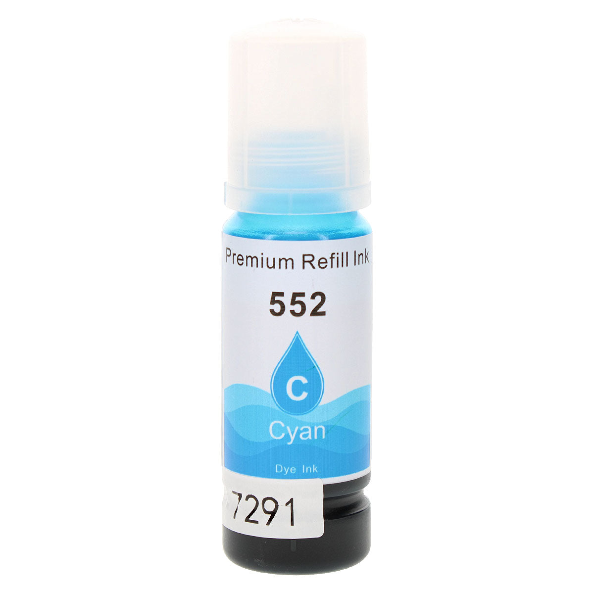 Remanufactured Cyan Ink Cartridge for Epson ECOTANK ET-8500 / ECOTANK PHOTO ET-8500 + More (T552220-S / 552)
