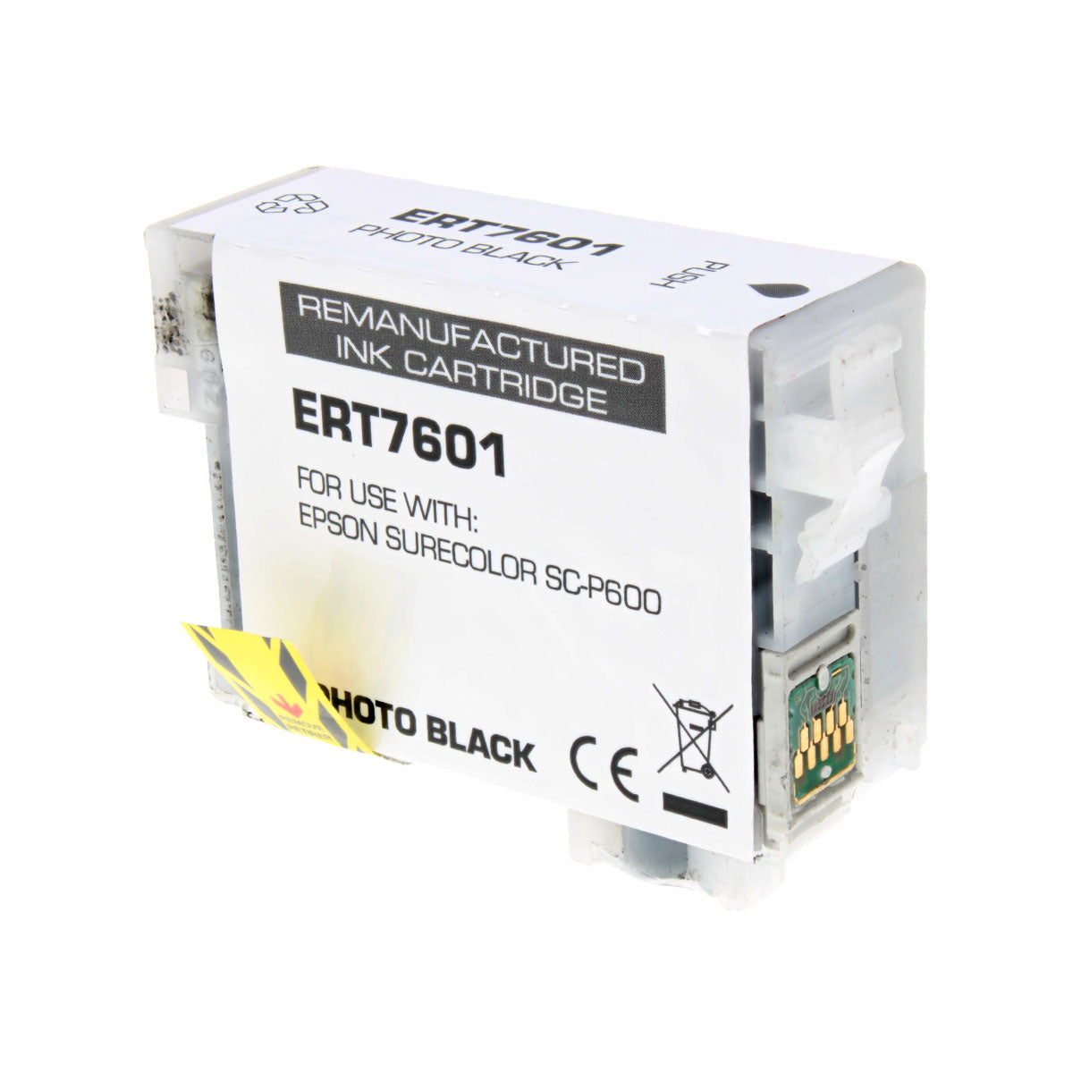 Remanufactured Photo Black Ink Cartridge for Epson SURECOLOR P600 25.9ml (T760120 / 760)