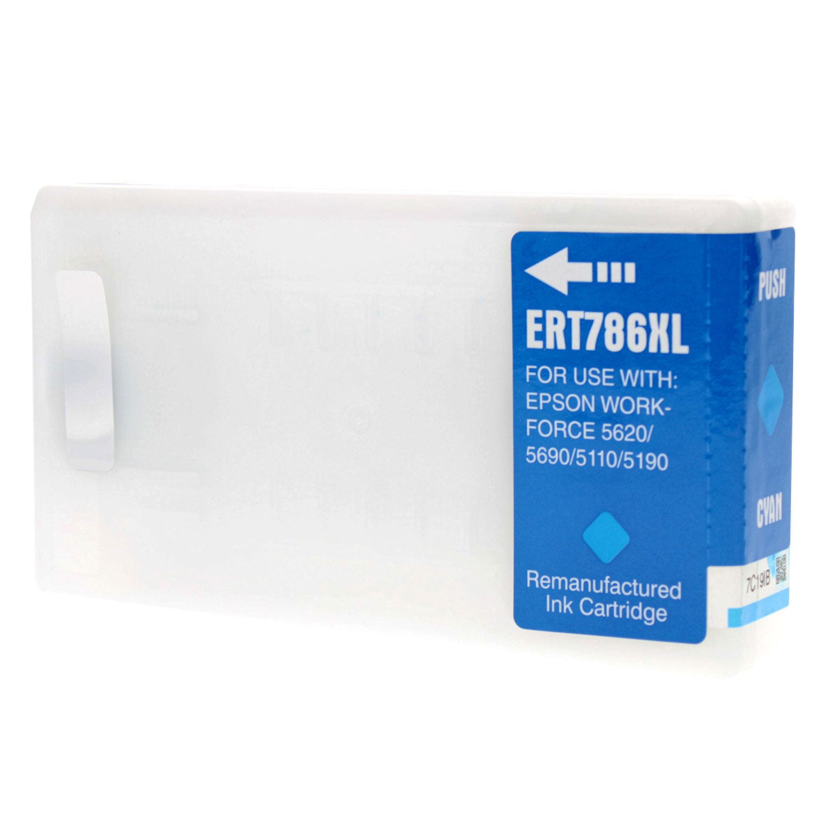Remanufactured Cyan Ink Cartridge for Epson WORKFORCE PRO WF-4630 / WORKFORCE PRO WF-4630DWF + More (T786XL220 / 786XL)