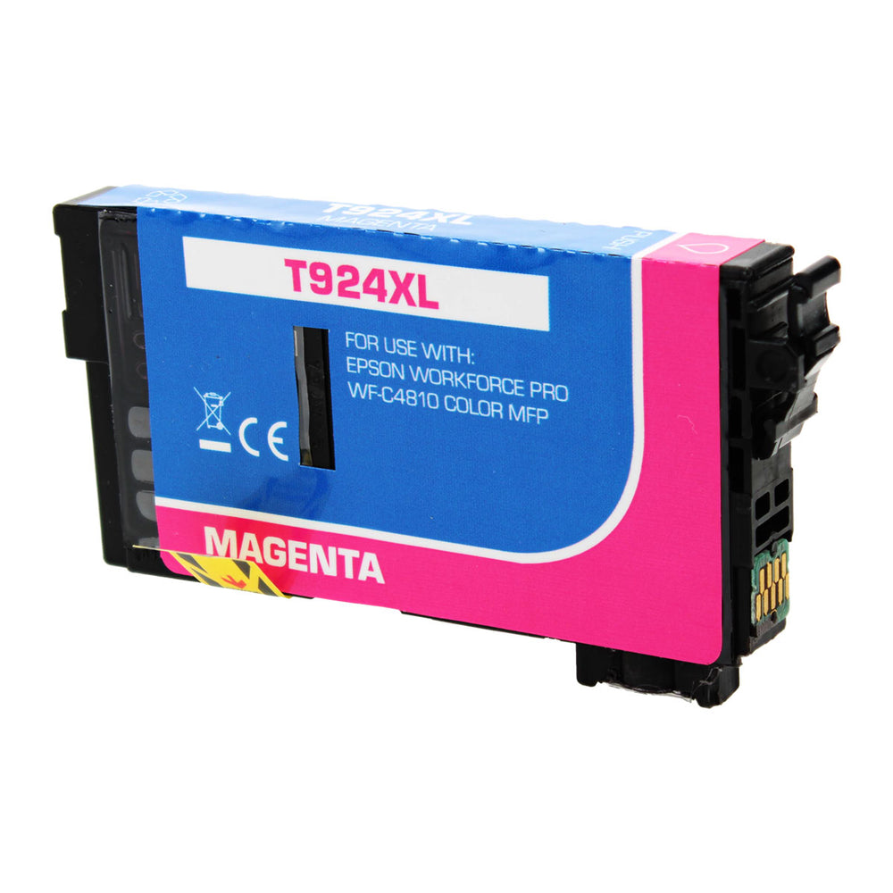 Remanufactured Magenta Ink Cartridge for Epson WORKFORCE PRO WF-C4310 / WORKFORCE PRO WF-C4810 (T924XL320)