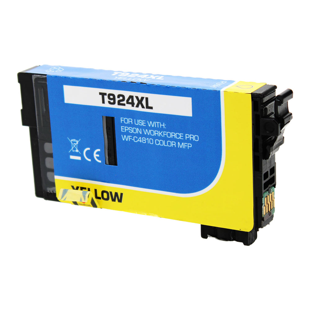Remanufactured Yellow Ink Cartridge for Epson WORKFORCE PRO WF-C4310 / WORKFORCE PRO WF-C4810 (T924XL420)