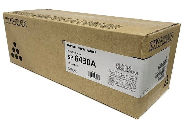 OEM Ricoh (407507) Toner Cartridge, Black, 10K Yield