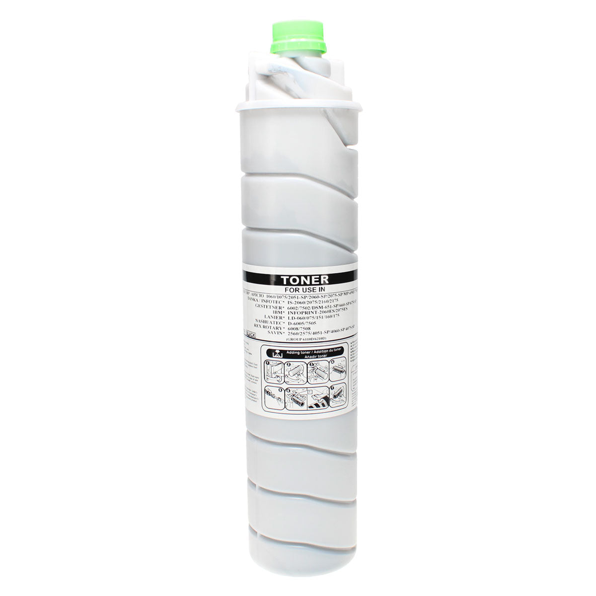 Compatible Black Toner Cartridge for Ricoh RICOH IM7000 / RICOH IM8000 + More 43K Yield TAA (885400 / 841332)