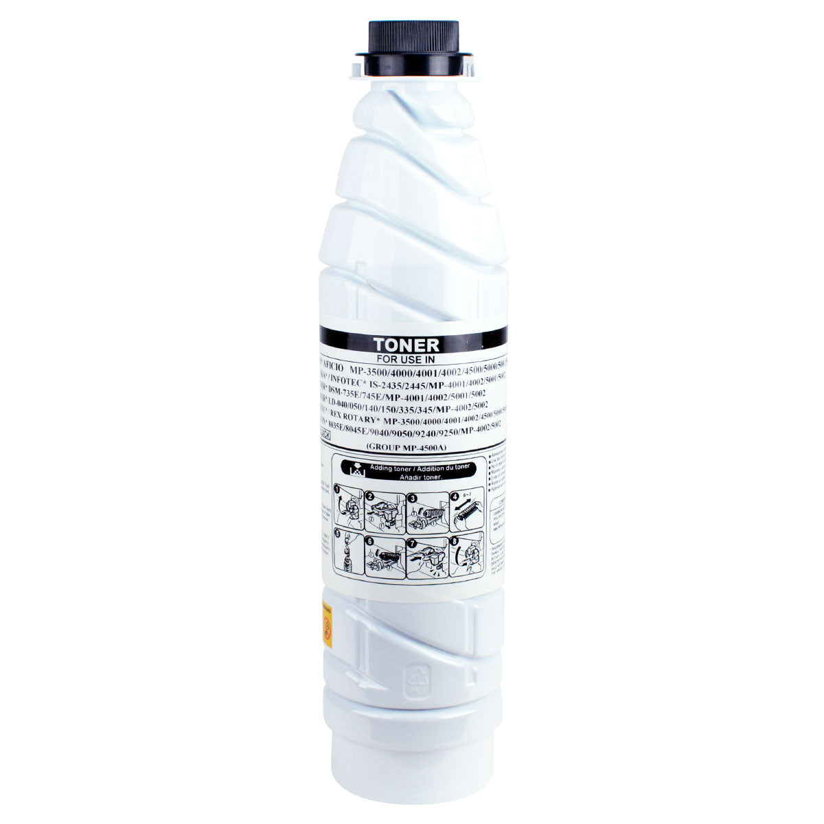 Compatible Black Toner Cartridge for Ricoh Aficio MP 3500 / Aficio MP 3500P + More 30K Yield TAA (841346 / 840040)