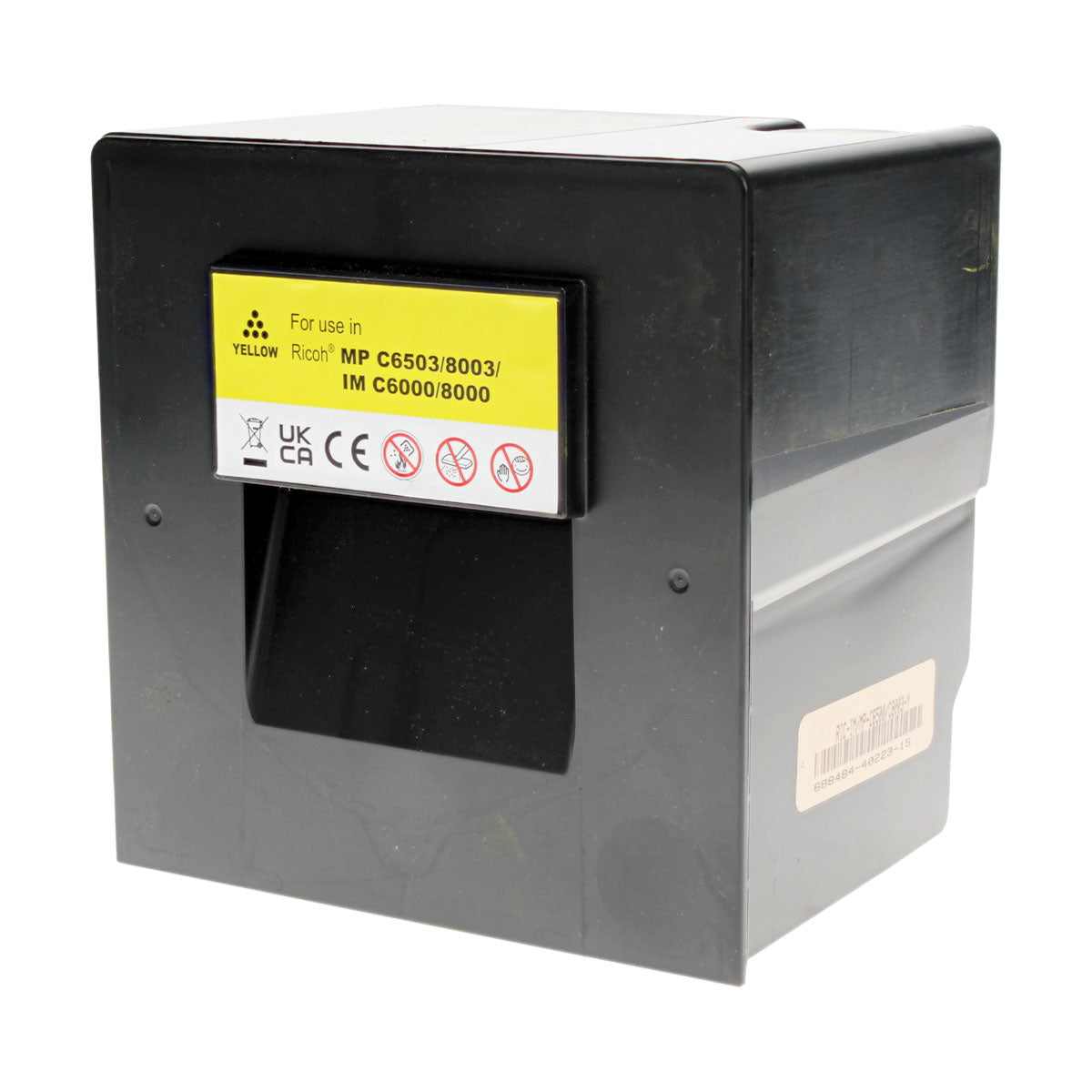 Compatible Yellow Toner Cartridge for Ricoh IM C6500 / IM C8000 + More 26K Yield TAA (842197 / MP C8003)
