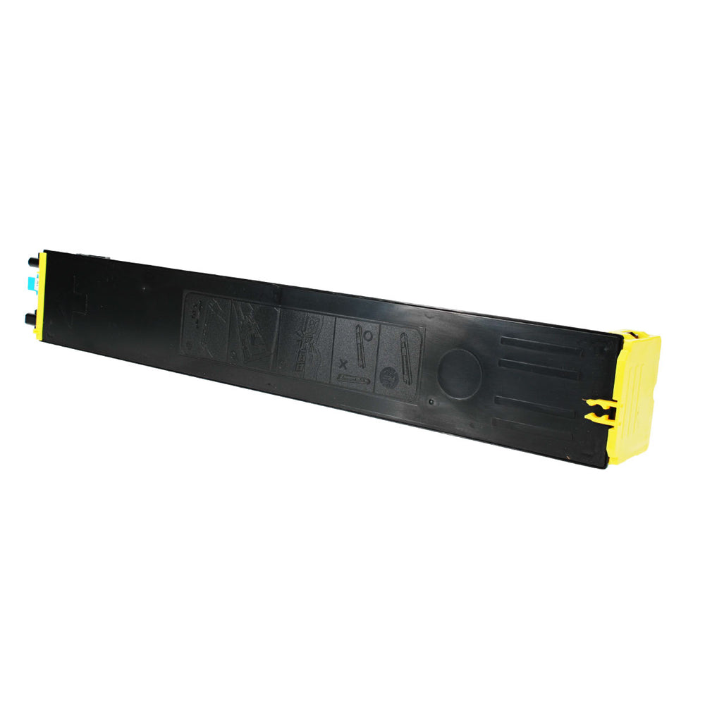 Compatible Yellow Toner Cartridge for Sharp MX-2630N / MX-2651 + More 24K Yield TAA (MX-61NTYA)