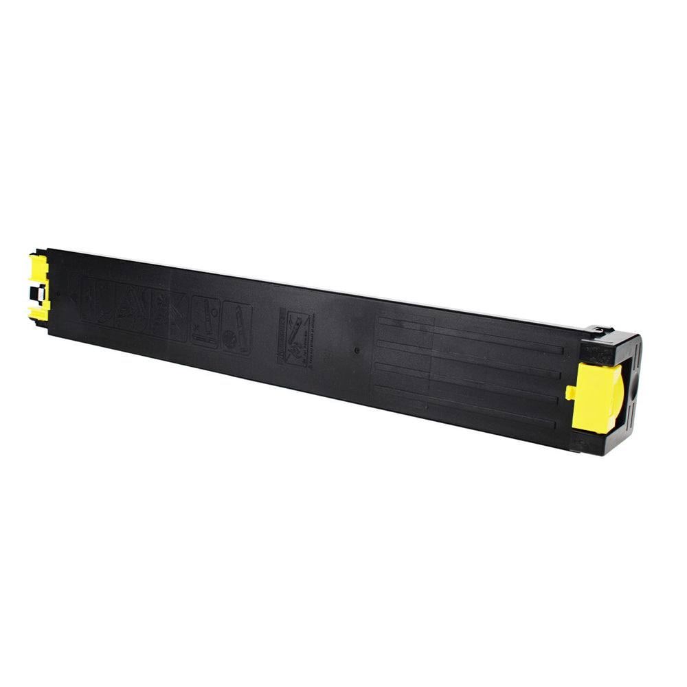 Compatible Yellow Toner Cartridge for Sharp MX-4110N / MX-4111N + More 18K Yield TAA (MX-51NTYA)