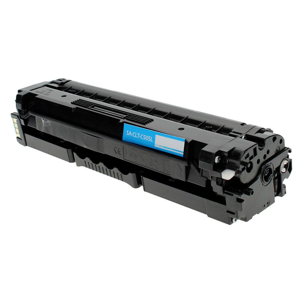 Compatible Cyan Toner Cartridge for Samsung PROXPRESS C2620DW / PROXPRESS C2670FW 3.5K High Yield (CLT-C505L / C505L)