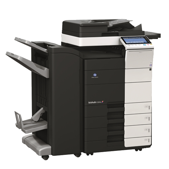 Konica Minolta Bizhub C554ewithfin