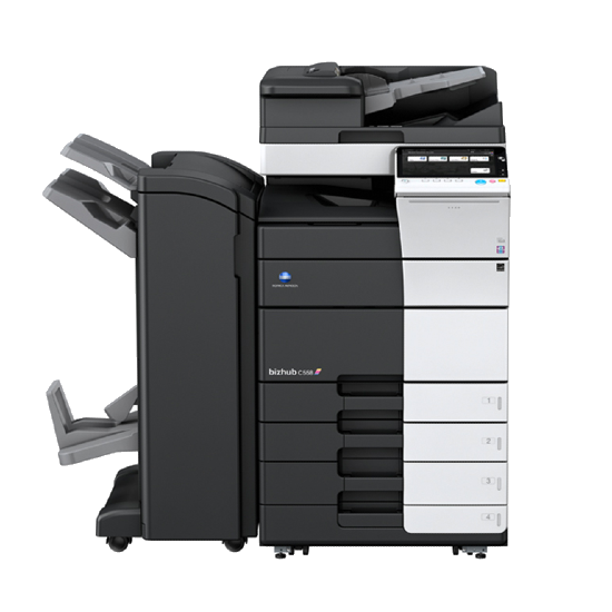 Konica Minolta Bizhub C558withfin