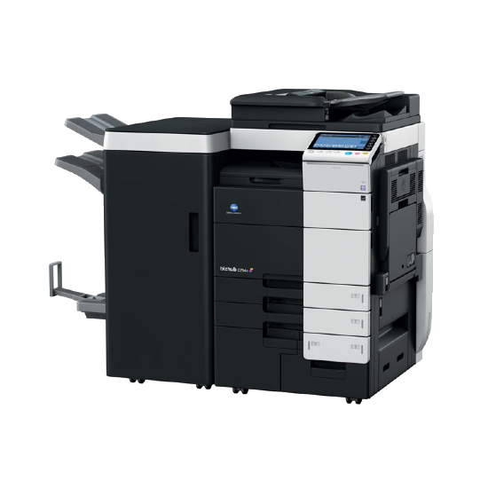 Konica Minolta Bizhub C754ewithfin
