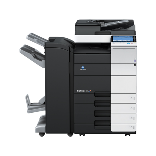 Konica Minolta Bizhub C454ewithfin
