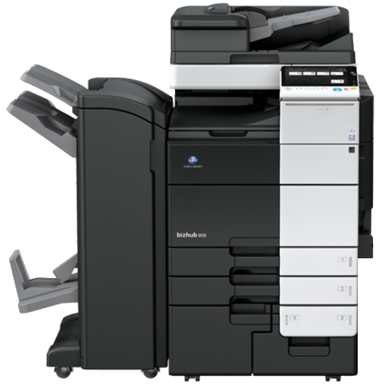 Konica Minolta Bizhub 808withfin