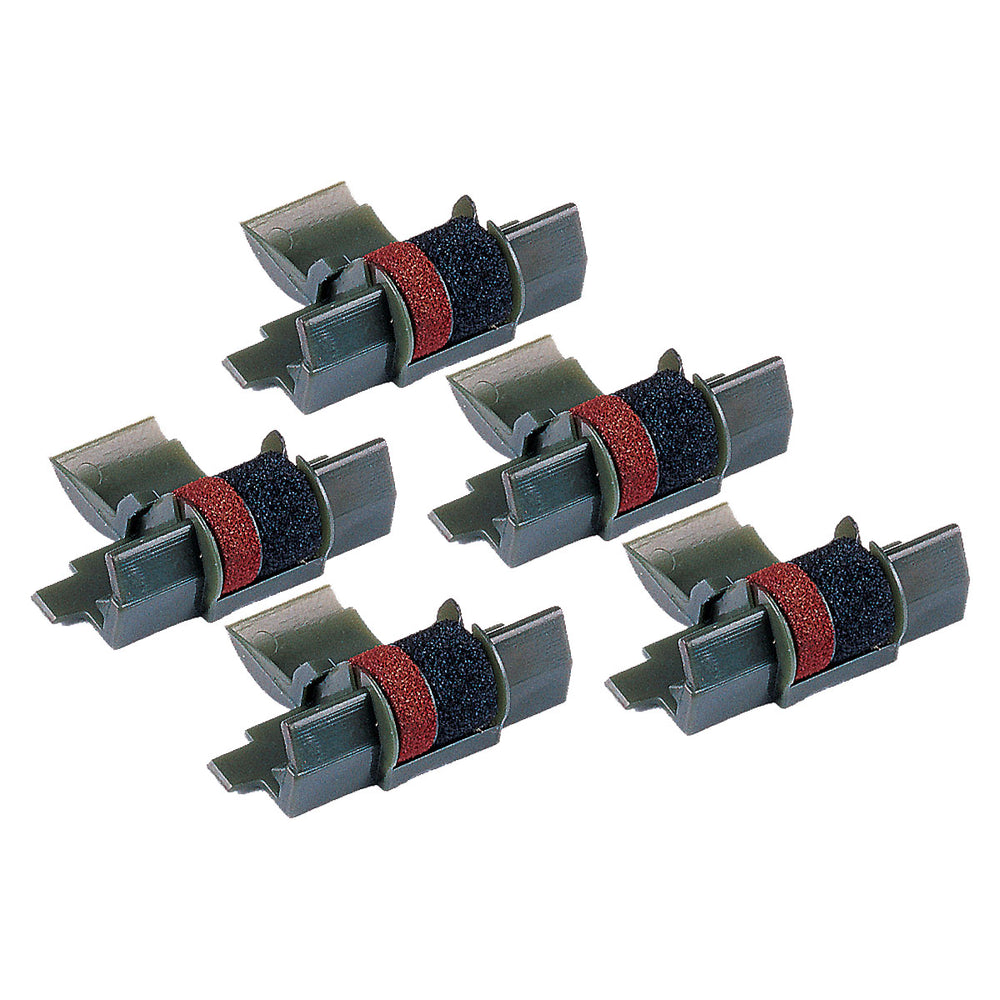 Compatible Black/Red Ink Cartridge for Seiko 1620S / 2620 + More 5-Pack (CP-13 / IR-40TBR)