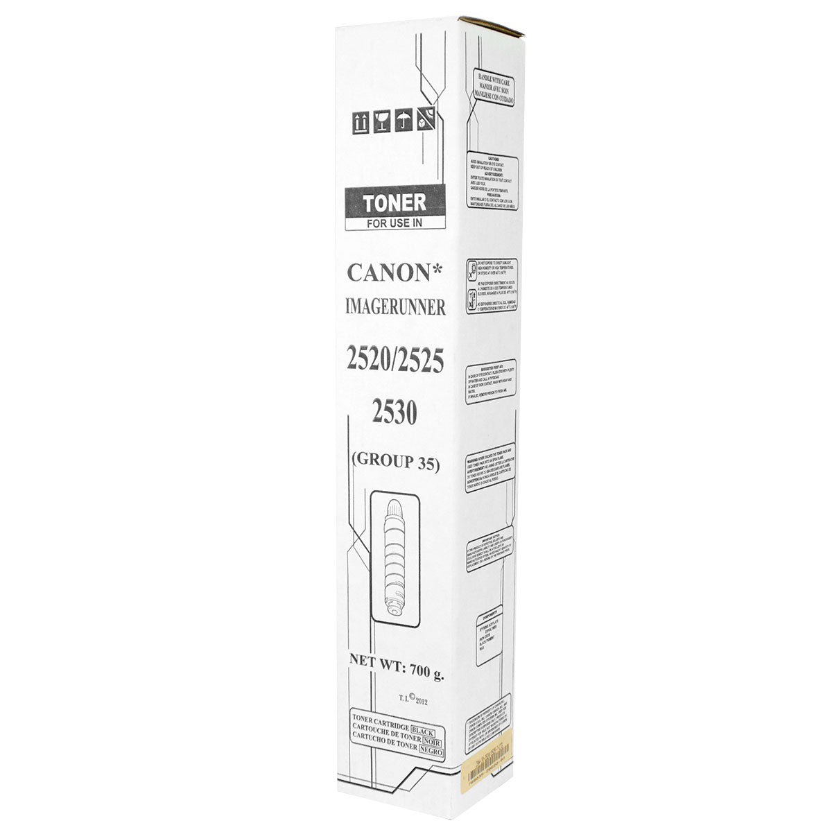 Compatible Black Toner Cartridge for Canon imageRUNNER 2520 / imageRUNNER 2525 + More 14.6K Yield TAA (2785B003AA / CEVX33)