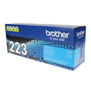 OEM Brother (TN223C) Toner Cartridge, Cyan, 1.3K Yield