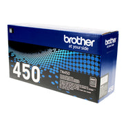 OEM Brother (TN450) Toner Cartridge, Black, 2.6K High Yield