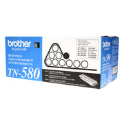 OEM Brother (TN580) Toner Cartridge, Black, 7K Yield