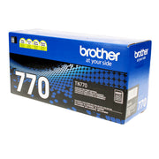OEM Brother (TN770) Toner Cartridge, Black, 4.5K Extra High Yield