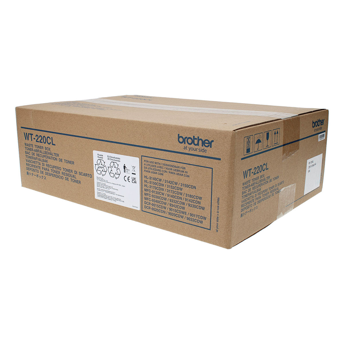 OEM Brother (WT220CL) Waste Toner Container, 50K Yield