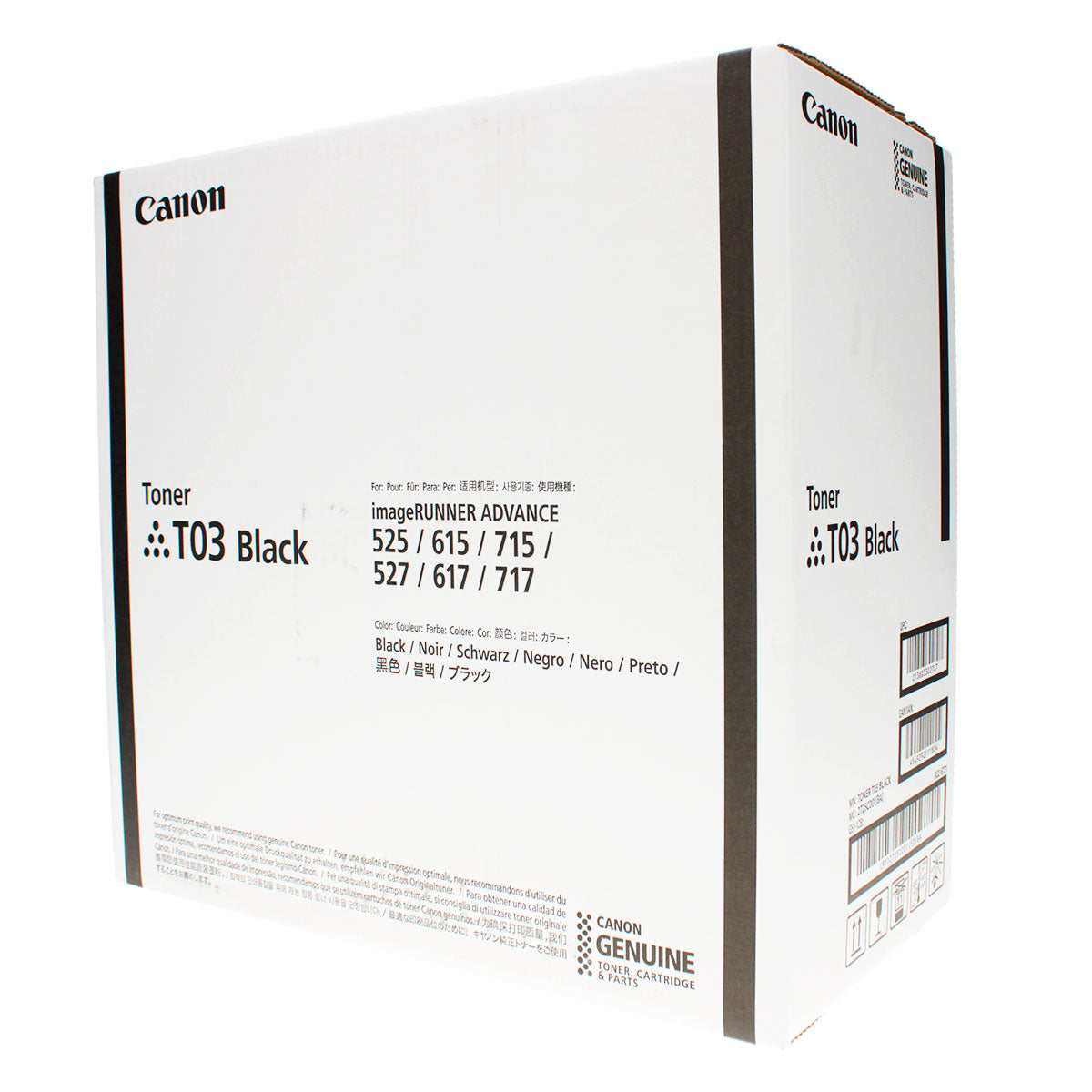 OEM Canon T03 (2725C001) Toner Cartridge, Black, 51.5K Yield