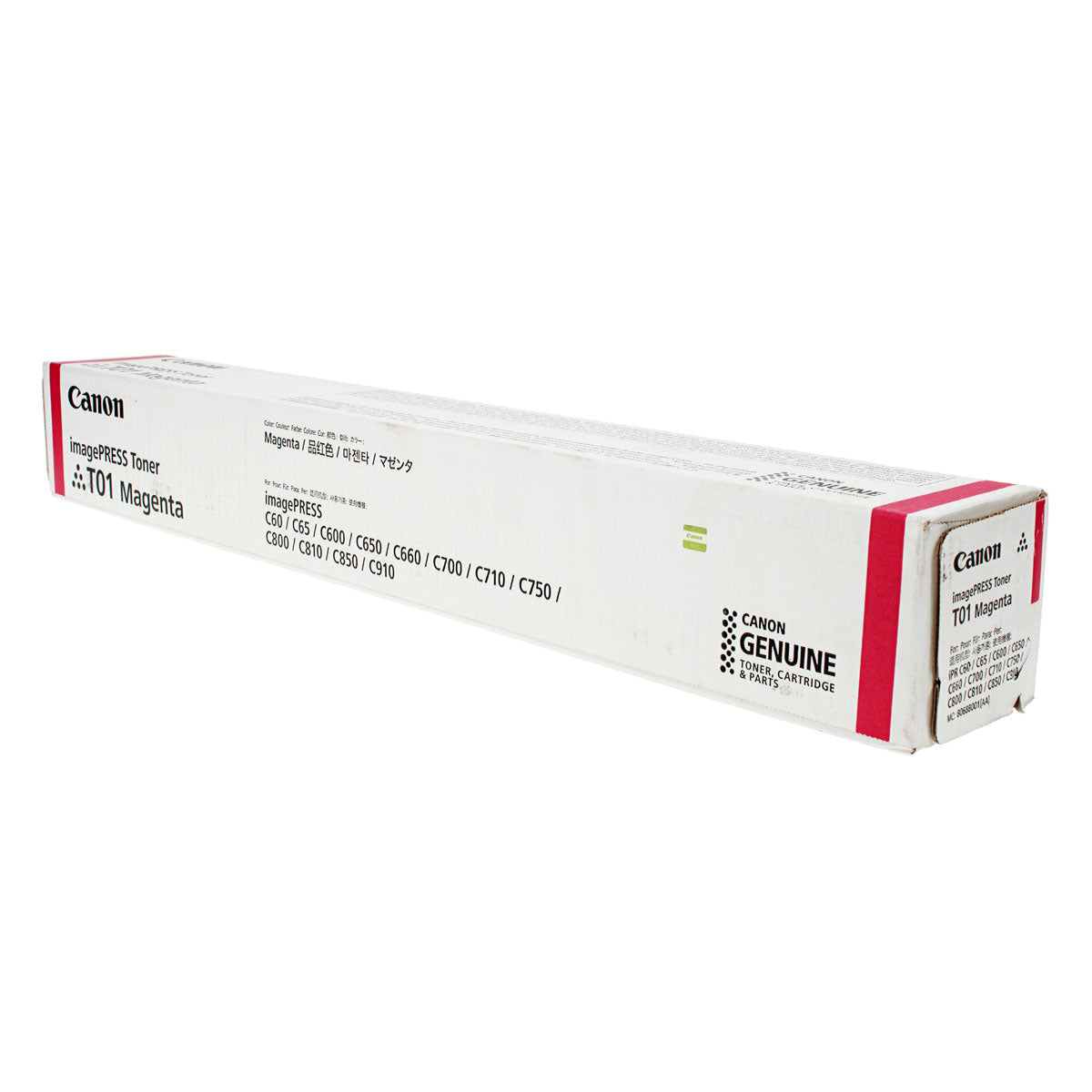 OEM Canon T01M (8068B001) Toner Cartridge, Magenta, 39.5K Yield