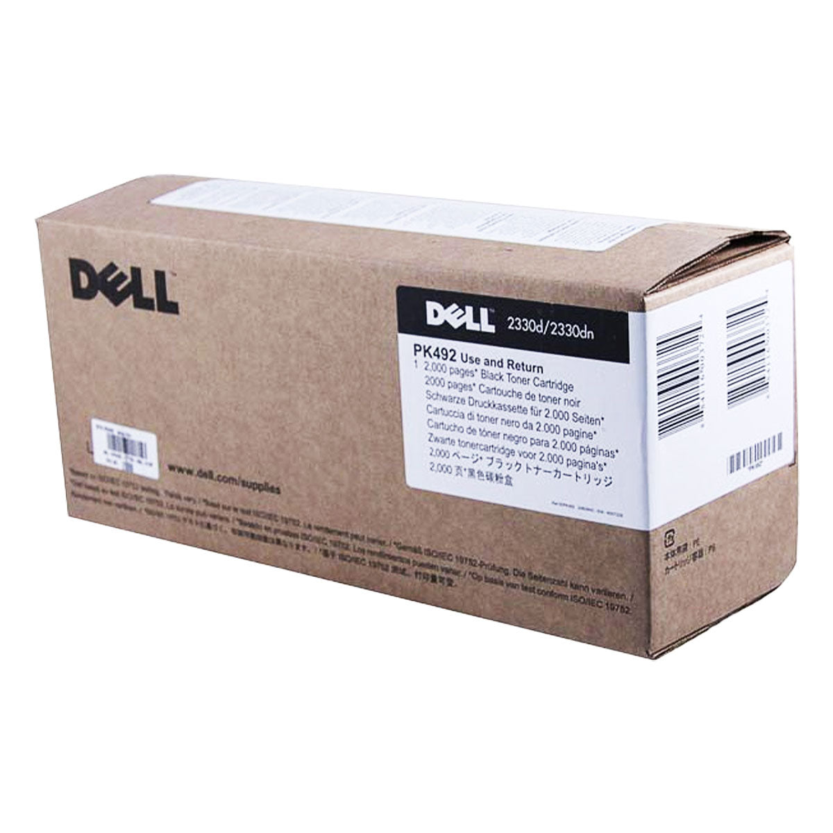 OEM Dell XN009 (330-2665) Toner Cartridge, Black, 2K Yield
