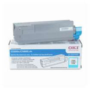 OEM Okidata Type C8 (43324403) Toner Cartridge, Cyan, 5K Yield